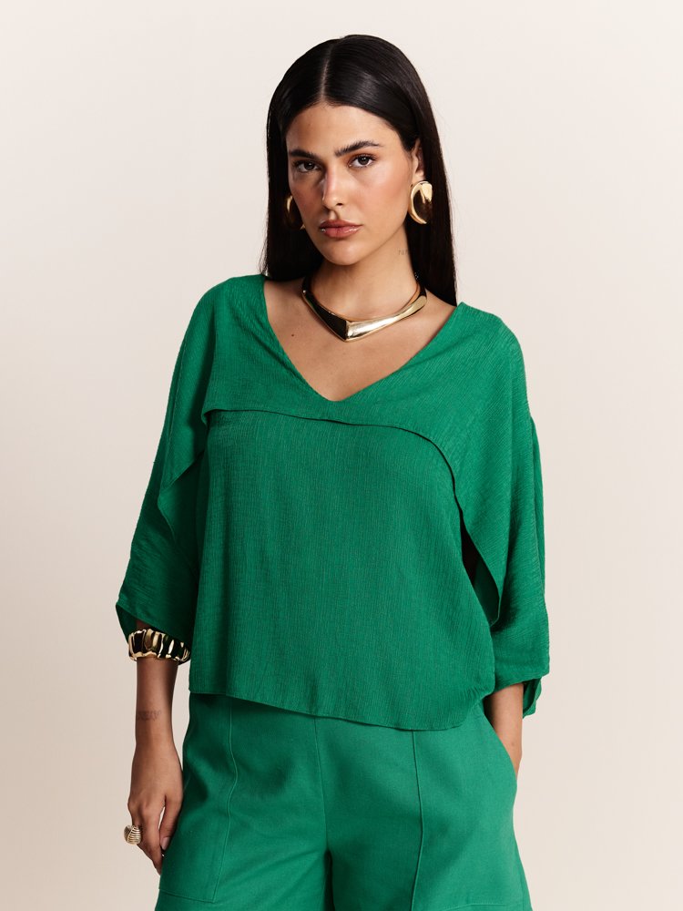 Blusa Feminina Decote 